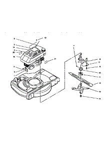 Fuel Tank & Blade Assembly parts for Lawnboy Gas Walk-Behind Mower 10202-6900001 AND UP from AppliancePartsPros.com