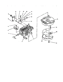 Engine Assembly parts for Lawnboy Gas Walk-Behind Mower 10227-7900001 AND UP from AppliancePartsPros.com