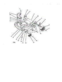 Housing Assembly parts for Lawnboy Gas Walk-Behind Mower 10247-8900001 AND UP from AppliancePartsPros.com