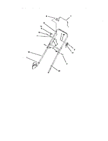 Handle Assembly parts for Lawnboy Gas Walk-Behind Mower 10247-8900001 AND UP from AppliancePartsPros.com