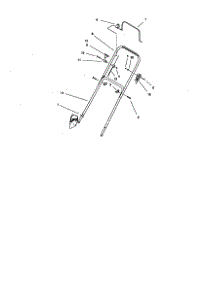 Handle Assembly parts for Lawnboy Gas Walk-Behind Mower 10252-9900001 AND UP from AppliancePartsPros.com