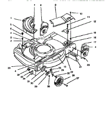 Deck And Wheel Assembly parts for Lawnboy Gas Walk-Behind Mower 10301-590001-5999999 from AppliancePartsPros.com