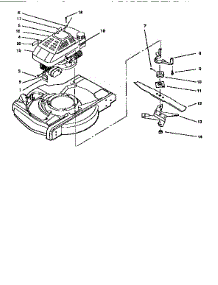 Fuel Tank&Blade Assembly parts for Lawnboy Gas Walk-Behind Mower 10302-4900001 TO 4999999 from AppliancePartsPros.com