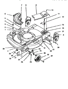 Deck And Wheel Assembly parts for Lawnboy Gas Walk-Behind Mower 10302-5900001-5999999 from AppliancePartsPros.com
