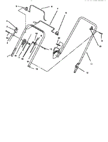 Handle Assembly parts for Lawnboy Gas Walk-Behind Mower 10302-5900001-5999999 from AppliancePartsPros.com