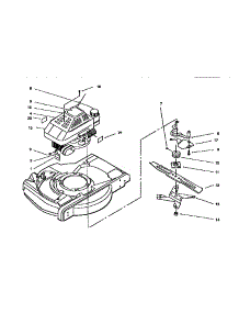 Fuel Tank And Blade Assembly parts for Lawnboy Gas Walk-Behind Mower 10302-6900001 AND UP from AppliancePartsPros.com