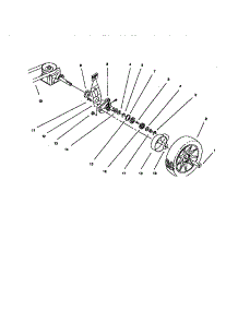 Rear Axle Assembly (10304 Only) parts for Lawnboy Gas Walk-Behind Mower 10304-7900001 AND UP from AppliancePartsPros.com