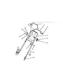 Handle Assembly parts for Lawnboy Gas Walk-Behind Mower 10314-6900001 AND UP from AppliancePartsPros.com