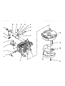 Engine Assembly parts for Lawnboy Gas Walk-Behind Mower 10314-7900001 AND UP from AppliancePartsPros.com