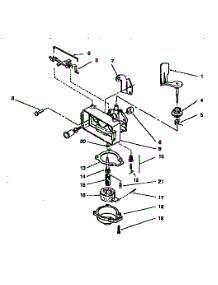 Carburetor Assembly parts for Lawnboy Gas Walk-Behind Mower 10314-7900001 AND UP from AppliancePartsPros.com