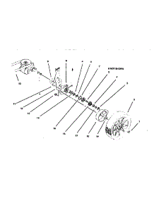 Rear Axle Assembly parts for Lawnboy Gas Walk-Behind Mower 10321-790001 & UP from AppliancePartsPros.com