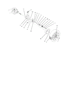 Rear Axle parts for Lawnboy Gas Walk-Behind Mower 10324-210000001 & UP from AppliancePartsPros.com