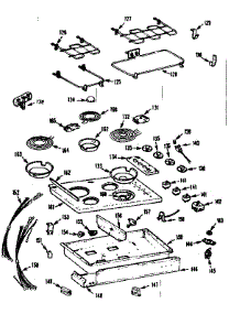Burner And Maintop parts for Sears Heating Cooling Combined Unit 1039156641 from AppliancePartsPros.com