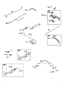 Armature / Spark Plug / Controls parts for Briggs & Stratton Lawn & Garden Engine 103M02-0070-F1 from AppliancePartsPros.com