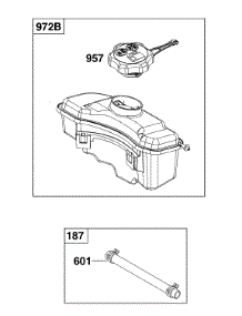 Fuel Supply parts for Briggs & Stratton Lawn & Garden Engine 103M02-0115-F1 from AppliancePartsPros.com