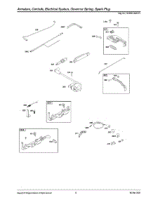 Armature / Controls / Electrical parts for Briggs & Stratton Lawn & Garden Engine 103M05-0026-F1 from AppliancePartsPros.com