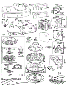 Flywheel Assembly parts for Briggs & Stratton Lawn & Garden Engine 104700 TO 104799 (0101 - 0101) from AppliancePartsPros.com