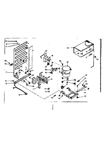 Unit Parts parts for Kenmore Refrigerator 106.6651000 (1066651000, 106 6651000) from AppliancePartsPros.com