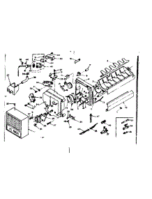 Ice Maker Parts parts for Kenmore Refrigerator 106.6651603 (1066651603, 106 6651603) from AppliancePartsPros.com