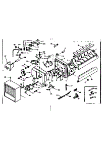 Ice Maker Parts parts for Kenmore Refrigerator 106.6651622 (1066651622, 106 6651622) from AppliancePartsPros.com