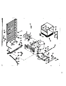 Unit Parts parts for Kenmore Refrigerator 106.6651630 (1066651630, 106 6651630) from AppliancePartsPros.com