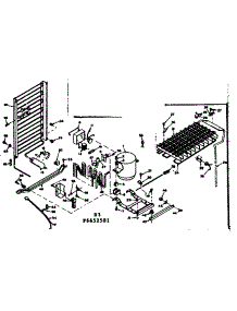 Unit Parts parts for Kenmore Refrigerator 106.6652531 (1066652531, 106 6652531) from AppliancePartsPros.com