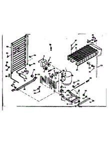 Unit Parts parts for Kenmore Refrigerator 106.6654002 (1066654002, 106 6654002) from AppliancePartsPros.com