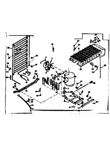 Unit Parts parts for Kenmore Refrigerator 106.6654110 (1066654110, 106 6654110) from AppliancePartsPros.com