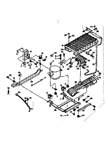 Unit Parts parts for Kenmore Refrigerator 106.6654602 (1066654602, 106 6654602) from AppliancePartsPros.com