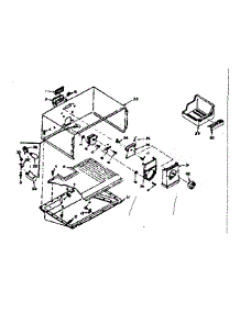 Freezer Section Parts parts for Kenmore Refrigerator 106.6654652 (1066654652, 106 6654652) from AppliancePartsPros.com