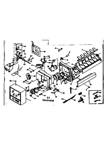 Icemaker Parts parts for Kenmore Refrigerator 106.6654680 (1066654680, 106 6654680) from AppliancePartsPros.com