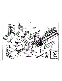 Icemaker Parts parts for Kenmore Refrigerator 106.6654681 (1066654681, 106 6654681) from AppliancePartsPros.com