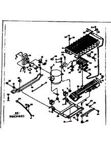 Unit Parts parts for Kenmore Refrigerator 106.6654691 (1066654691, 106 6654691) from AppliancePartsPros.com