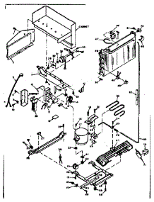 Unit Parts parts for Kenmore Refrigerator 106.6655202 (1066655202, 106 6655202) from AppliancePartsPros.com