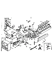 Icemakers Parts parts for Kenmore Refrigerator 106.6655621 (1066655621, 106 6655621) from AppliancePartsPros.com