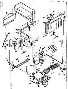 Unit Parts parts for Kenmore Refrigerator 106.6655661 (1066655661, 106 6655661) from AppliancePartsPros.com