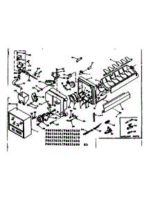 Icemaker Parts parts for Kenmore Refrigerator 106.6655680 (1066655680, 106 6655680) from AppliancePartsPros.com