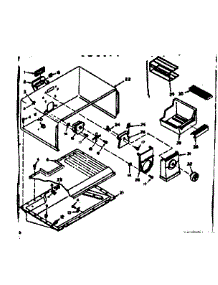 Freezer Section Parts parts for Kenmore Refrigerator 106.6656002 (1066656002, 106 6656002) from AppliancePartsPros.com