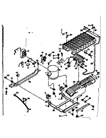 Unit Parts parts for Kenmore Refrigerator 106.6656032 (1066656032, 106 6656032) from AppliancePartsPros.com