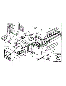 Icemaker Parts parts for Kenmore Refrigerator 106.6656100 (1066656100, 106 6656100) from AppliancePartsPros.com