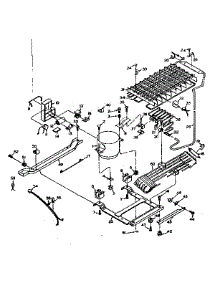 Unit Parts parts for Kenmore Refrigerator 106.6656120 (1066656120, 106 6656120) from AppliancePartsPros.com