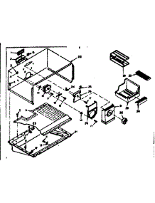 Freezer Section Parts parts for Kenmore Refrigerator 106.6656121 (1066656121, 106 6656121) from AppliancePartsPros.com