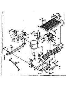 Unit Parts parts for Kenmore Refrigerator 106.6656133 (1066656133, 106 6656133) from AppliancePartsPros.com