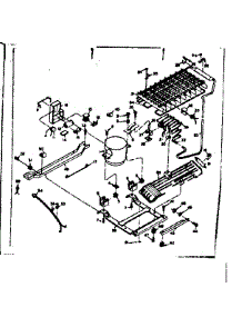 Unit Parts parts for Kenmore Refrigerator 106.6656600 (1066656600, 106 6656600) from AppliancePartsPros.com