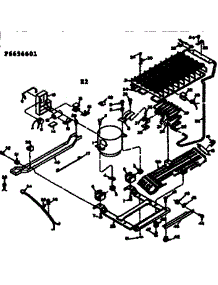 Unit Parts parts for Kenmore Refrigerator 106.6656631 (1066656631, 106 6656631) from AppliancePartsPros.com
