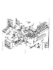 Icemaker Parts parts for Kenmore Refrigerator 106.6656662 (1066656662, 106 6656662) from AppliancePartsPros.com