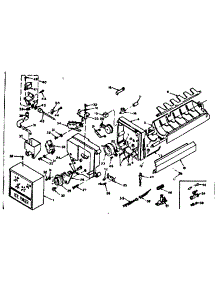 Icemaker Parts parts for Kenmore Refrigerator 106.6657672 (1066657672, 106 6657672) from AppliancePartsPros.com