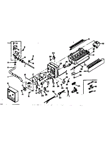 Icemaker Parts parts for Kenmore Refrigerator 106.6658101 (1066658101, 106 6658101) from AppliancePartsPros.com