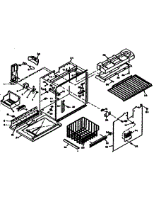 Freezer Section Parts parts for Kenmore Refrigerator 106.6658641 (1066658641, 106 6658641) from AppliancePartsPros.com