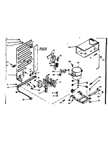 Unit Parts parts for Kenmore Refrigerator 106.6661010 (1066661010, 106 6661010) from AppliancePartsPros.com